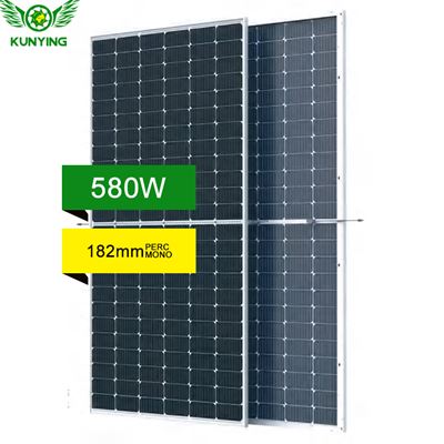 KUNYING 560W 565W 570W 575W 580W PERC Bifacial Dual Glass PV Module Solar Panels