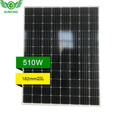 KUNYING 510w 515w 520w 525w 530w N-TOPCon Monocrystalline Half-cut Cell Solar Panels PV Module Kit