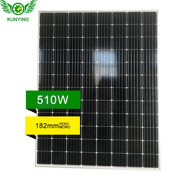KUNYING 510w 515w 520w 525w 530w N-TOPCon Monocrystalline Half-cut Cell Solar Panels PV Module Kit