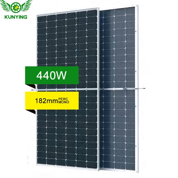 KUNYING 440W 445W 450W 455W 460W PERC Bifacial Dual Glass PV Module Solar Panels