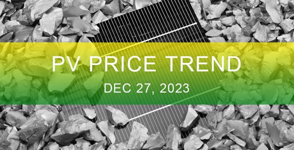 PV Prices Trend (Dec 27, 2023): Divergence in P and N Products
