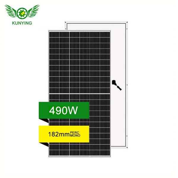 KUNYING 490W 495W 500W 505W 510W PERC Monocrystalline Half-cut Cell PV Module Solar Panels